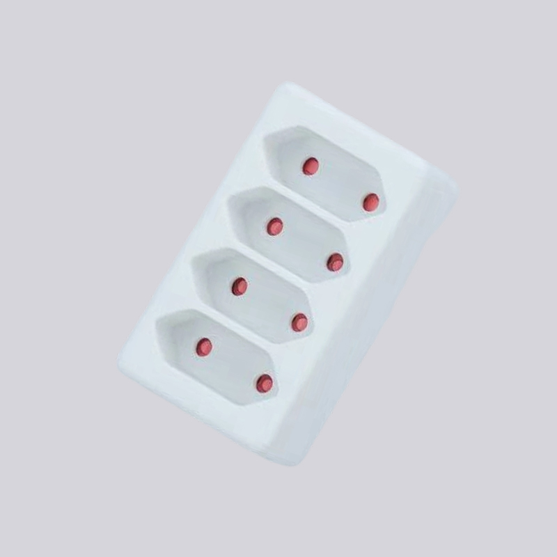 G01/4 adaptor colokan datar empat tipe Jerman